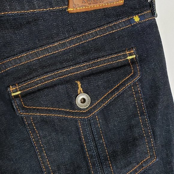 Lucky Brand Sweet N Straight Crop Dark Indigo Denim 8 NWOT - Picture 4 of 9